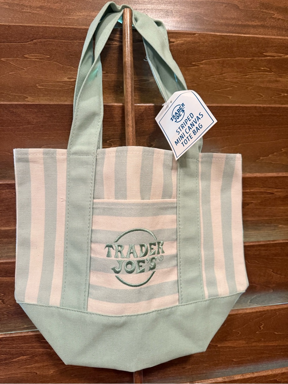 Trader Joeβs Mini Canvas Tote Bag